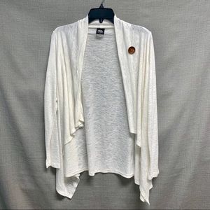 Bobeau Off-White Cardigan